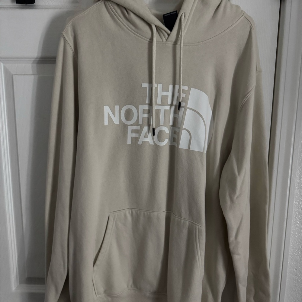 The North Face Tan Pullover Hoodie Sweatshirt